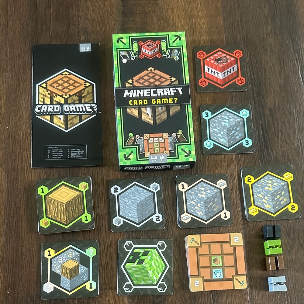 Minecraft Card Game? – Green Strategy Card Game - Picture 6 of 11